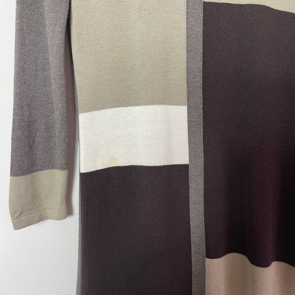 Unbranded Gray Long Sleeve Pullover Sweater Dress Size S - Picture 5 of 10